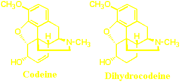 codeine, dihydrocodeine